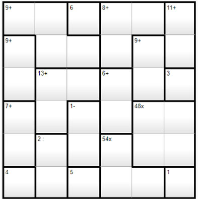Calcudoku